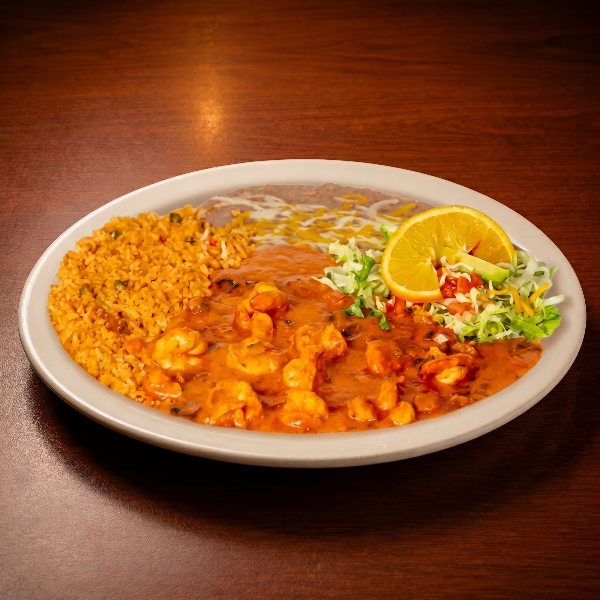 Camarones al Mojo de Ajo.