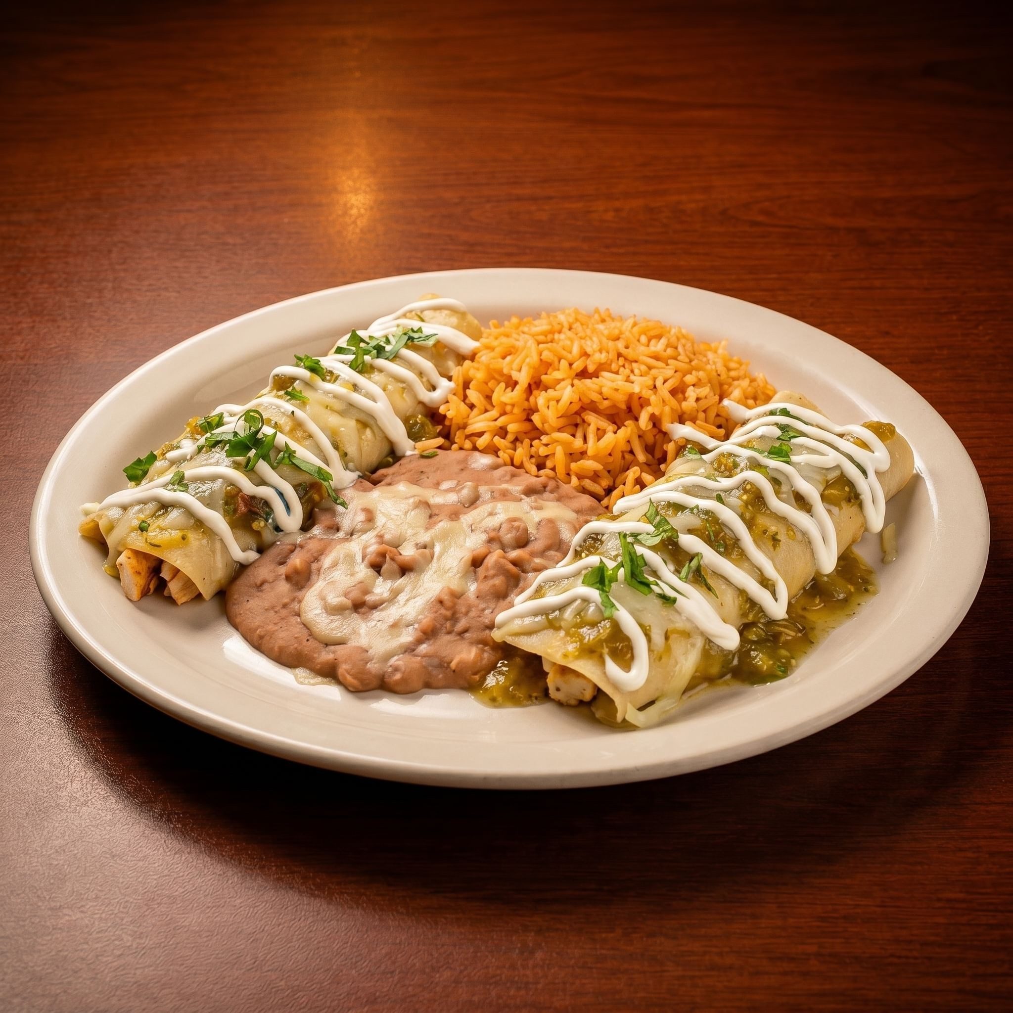 Enchiladas Rancheras.