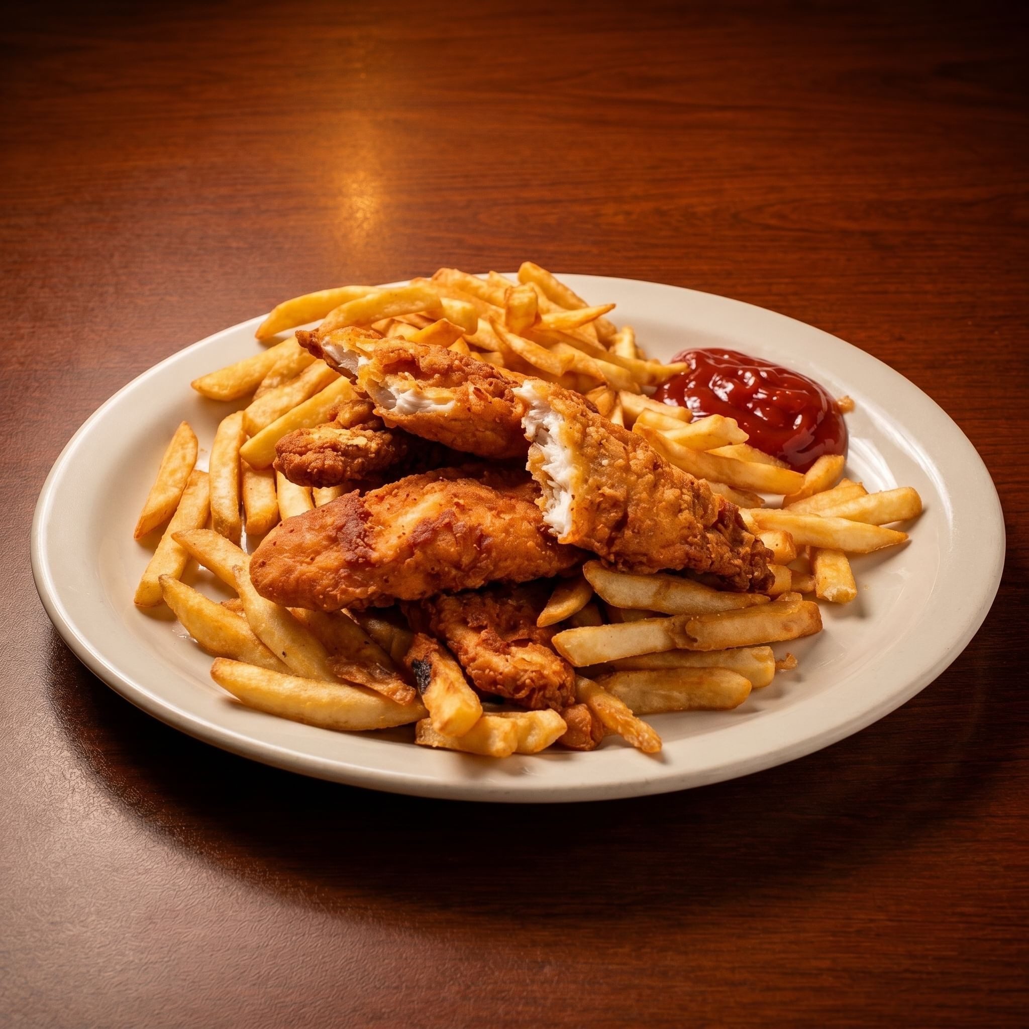 Kids Chicken Tenders.