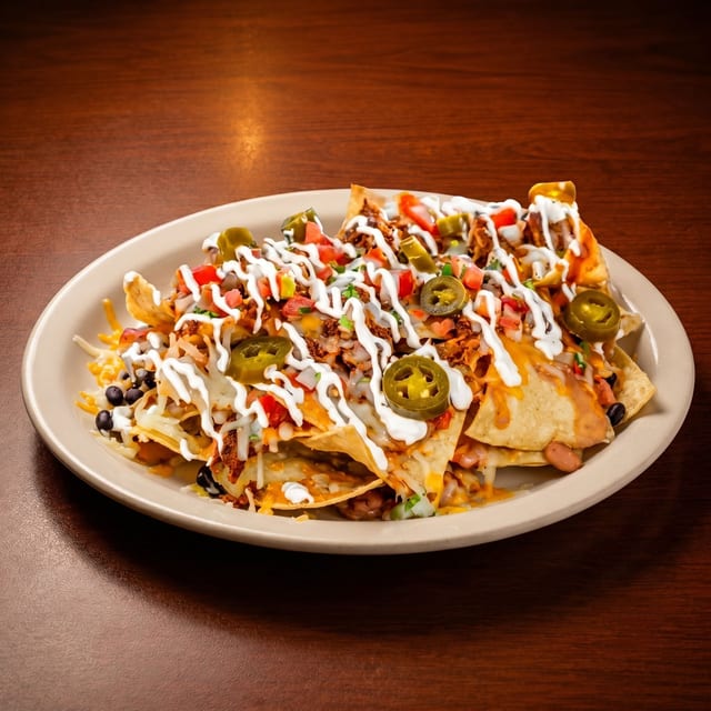 Nachos Appetizer.
