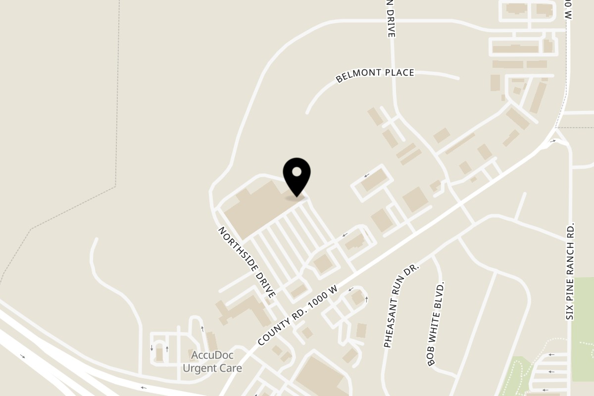 Map showing the location of The Toros Mexican Restaurant on 1044 IN-229 in Batesville